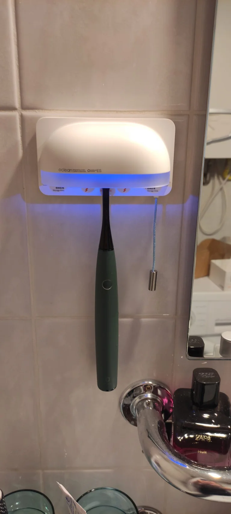 Oclean Air2 elektromos fogkefe és Oclean S1 sterilizáló teszt 18