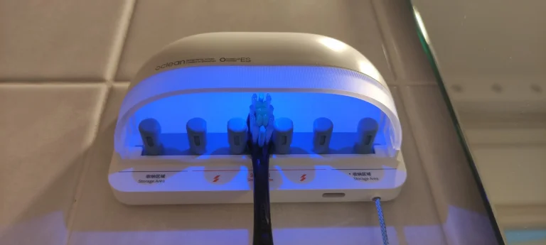 Oclean Air2 elektromos fogkefe és Oclean S1 sterilizáló teszt 19