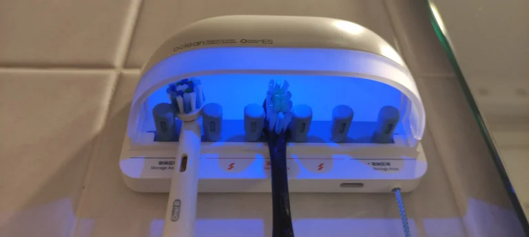 Oclean Air2 elektromos fogkefe és Oclean S1 sterilizáló teszt 20