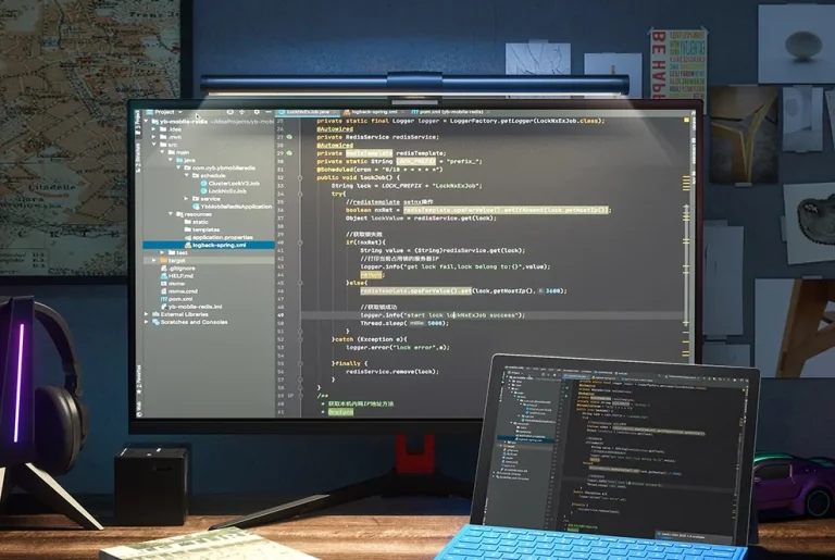 RGB-s BlitzWolf monitorlámpa kuponozható 3