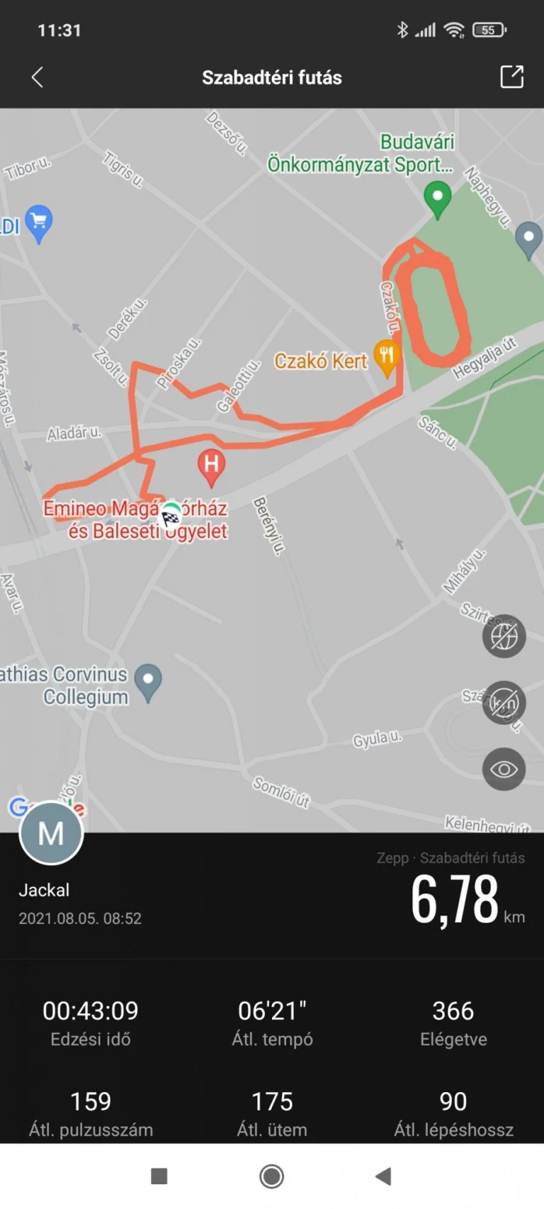 Xiaomi Amazfit GTR 2 sportóra teszt 34