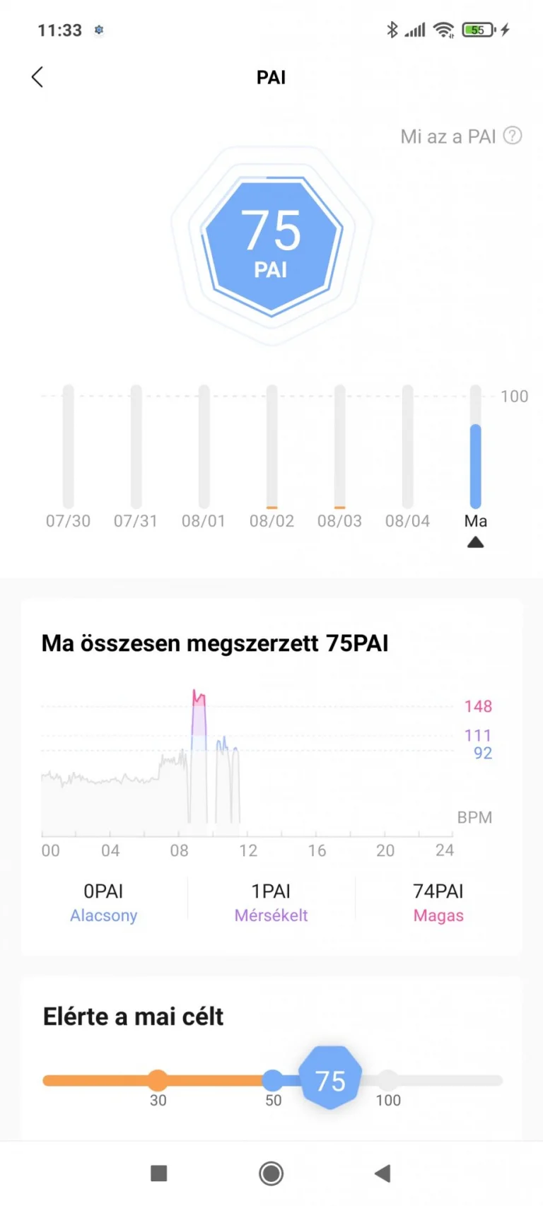 Xiaomi Amazfit GTR 2 sportóra teszt 40