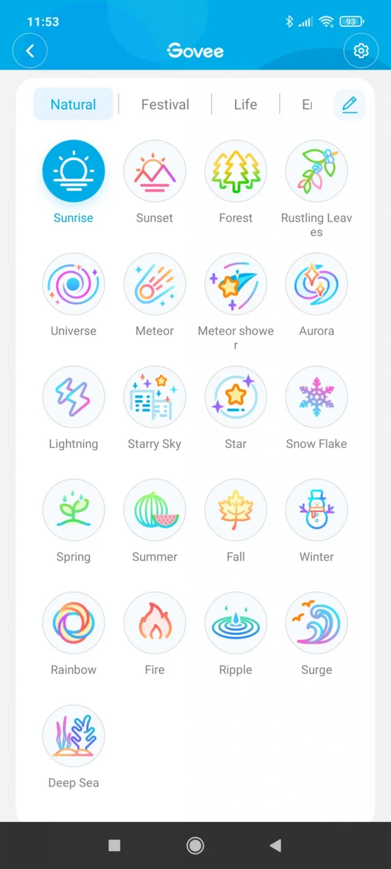 Test de bande LED programmable Govee 25