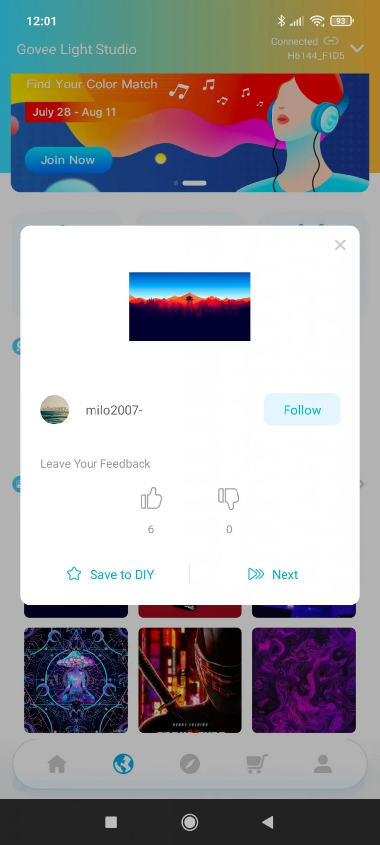Test de bande LED programmable Govee 30