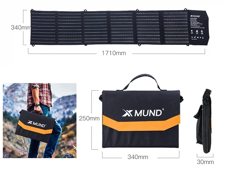 Hatalmas kempingezős napelem az Xmund-tól 9