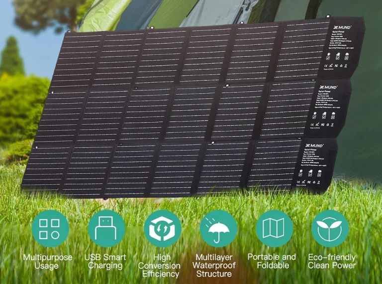 Hatalmas kempingezős napelem az Xmund-tól 5