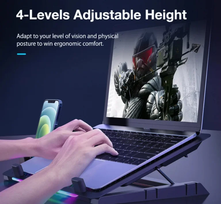 Laptop hűtő a BlitzWolftól, amivel nem forrósodik a gépünk 5