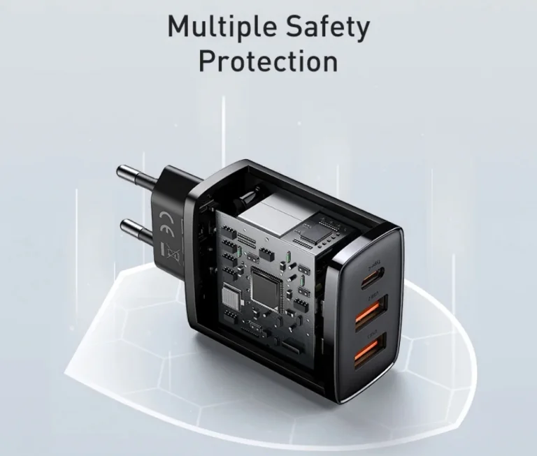 Háromportos, 30 wattos Baseus töltő áron alul a Banggoodról 3