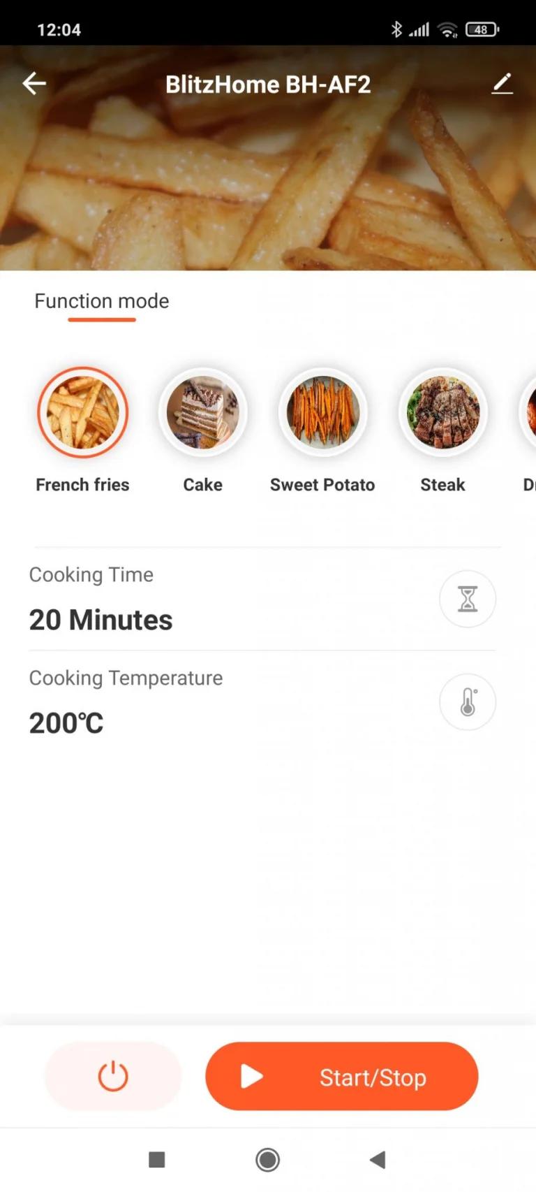 BlitzHome BH-AF2 okosfritőz teszt 10