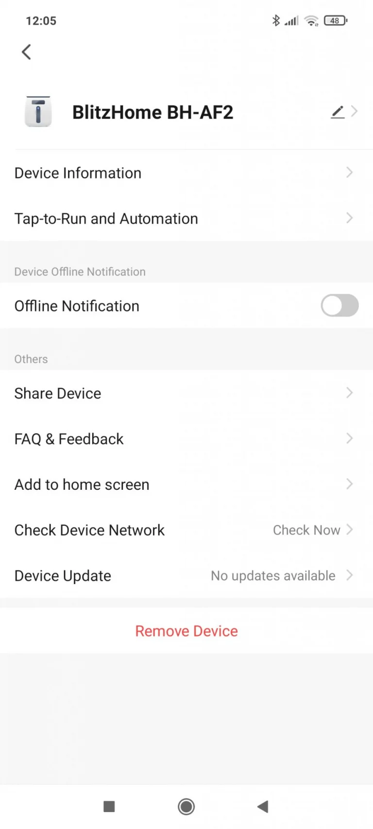 BlitzHome BH-AF2 okosfritőz teszt 11