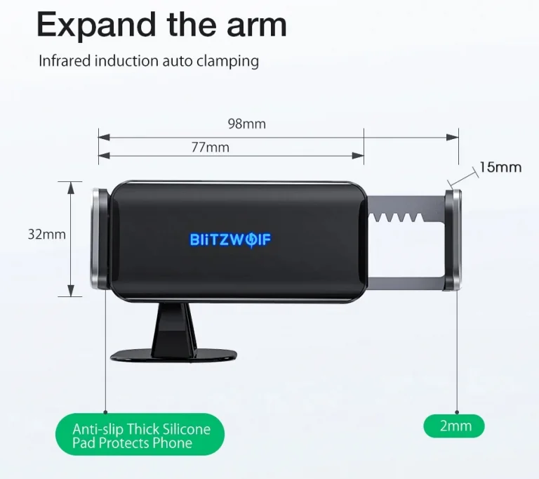A BlitzWolf BW-CF2 a telefontartók Ferrarija lett 4