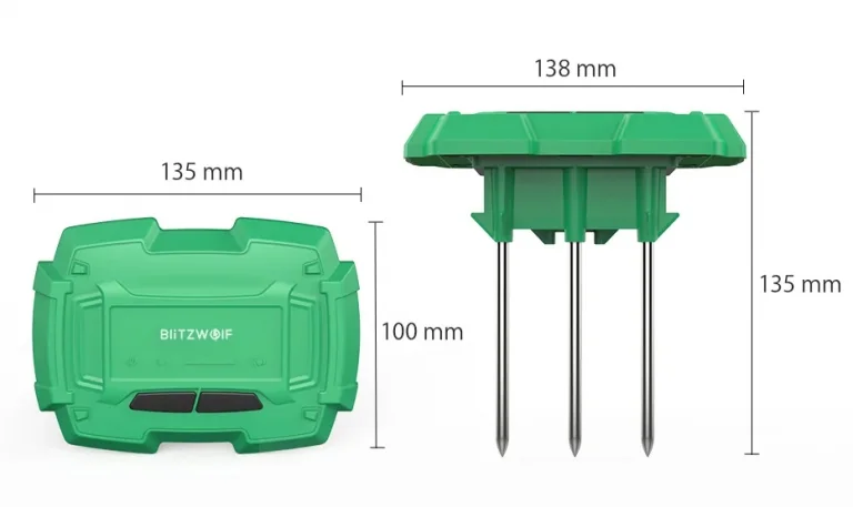 Okos kertészek okosbarátja a BlitzWolf föld nedvességmérő 6