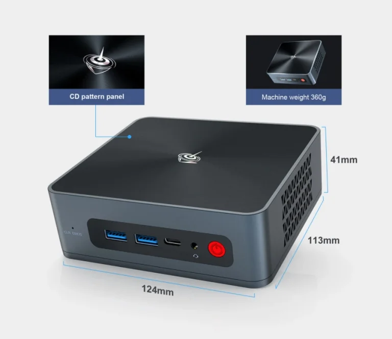 Beelink Mini PC 10. generációs i3 procival, és nagyon jó árral 8