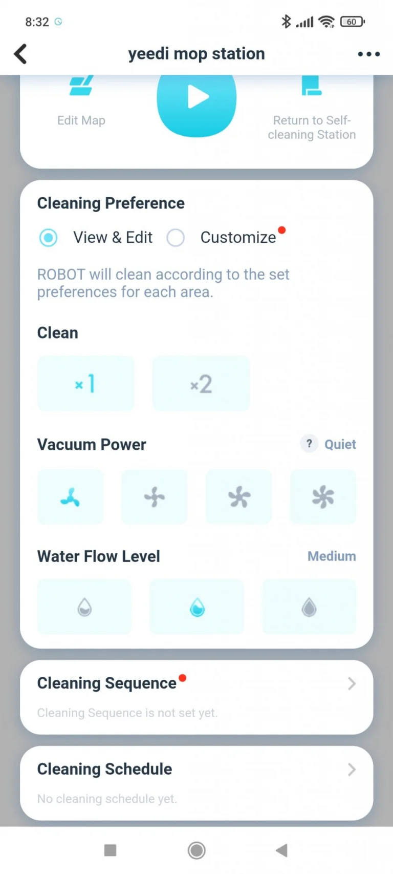 Yeedi robotporszívó és felmosóállomás teszt 44
