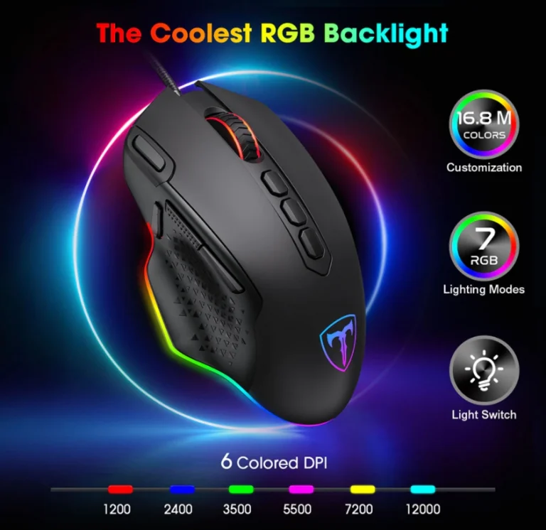 10 programozható gombja van a filléres Pictek PC257 egérnek 6