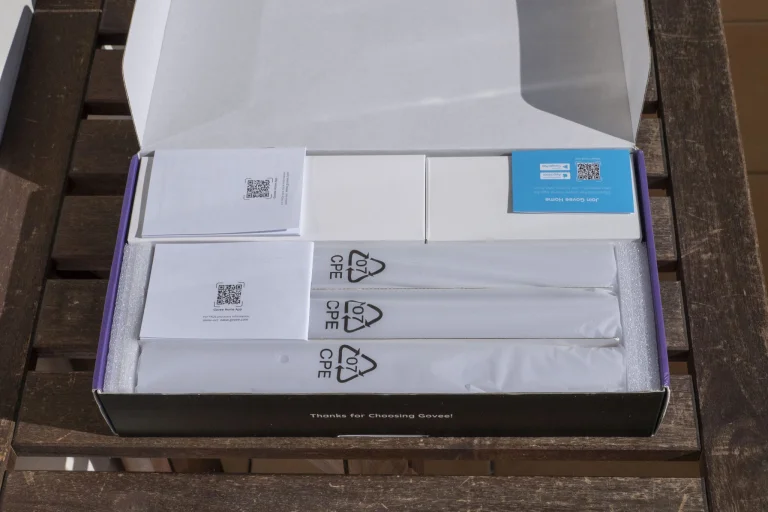 Govee Glide programozható LED fény teszt 3