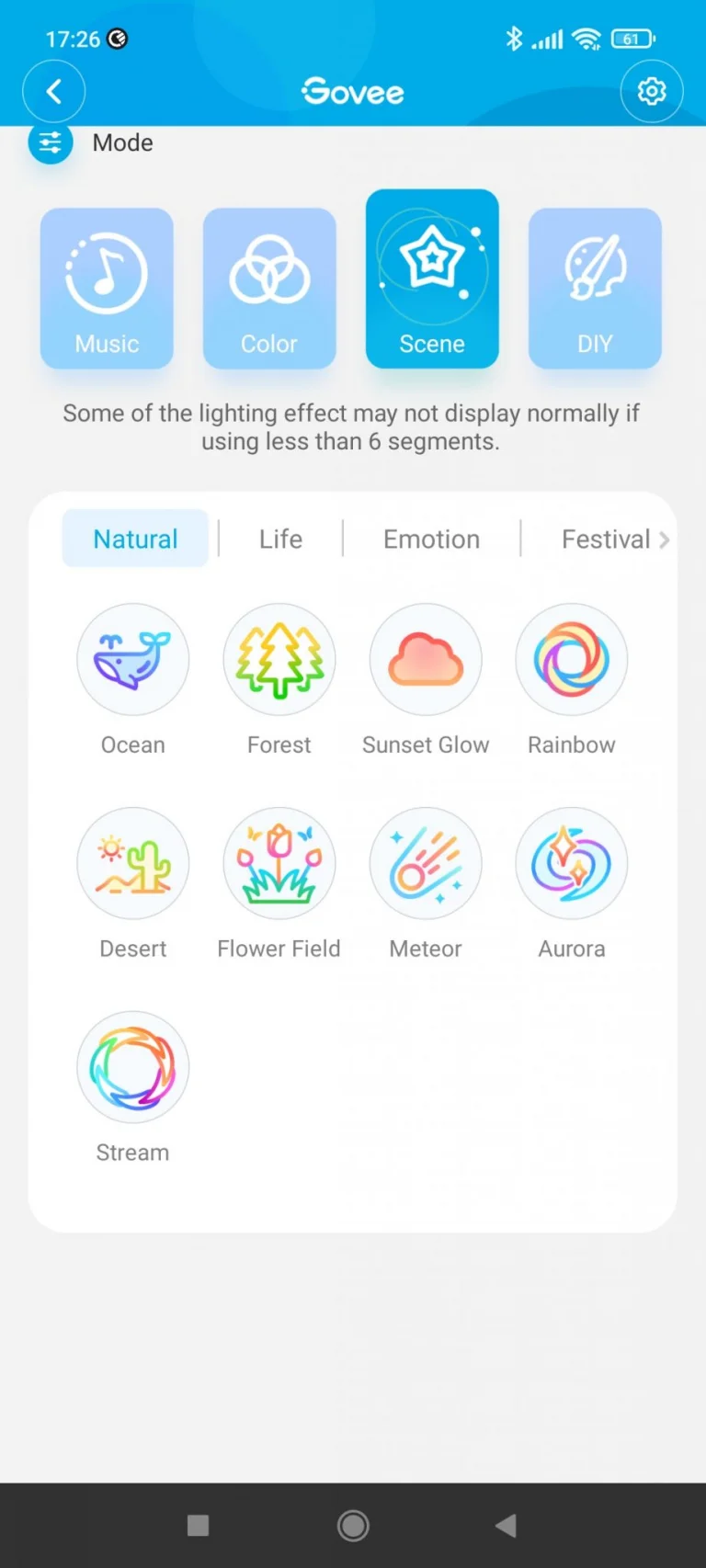 Govee Glide programozható LED fény teszt 20