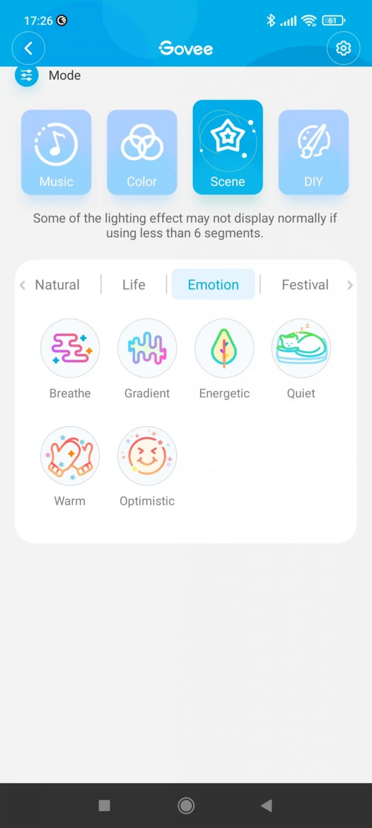 Govee Glide programozható LED fény teszt 21