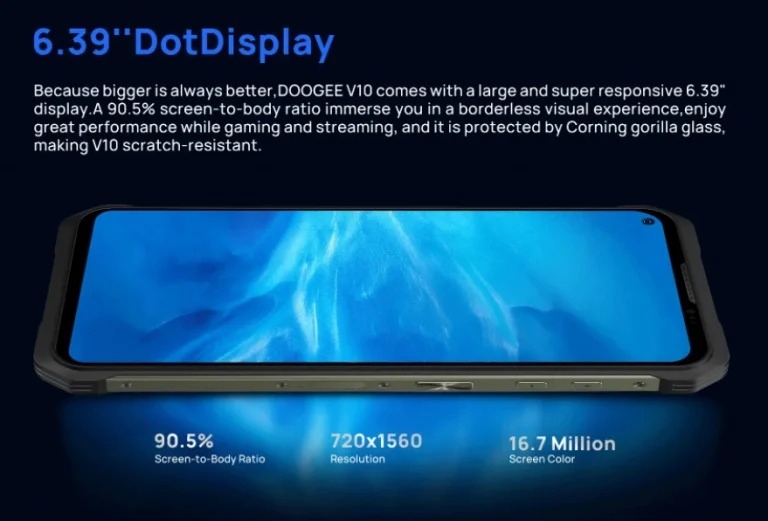 5G-vel és gyorstöltéssel érkezett a Doogee V10 11