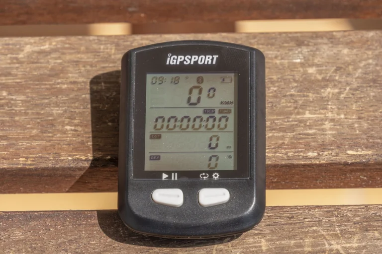 IGPSPORT IGS10S és IGS20E kerékpár komputer teszt 14