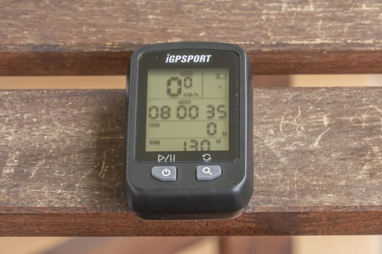 IGPSPORT IGS10S és IGS20E kerékpár komputer teszt 42