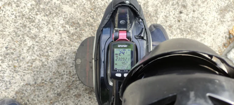IGPSPORT IGS10S és IGS20E kerékpár komputer teszt 3