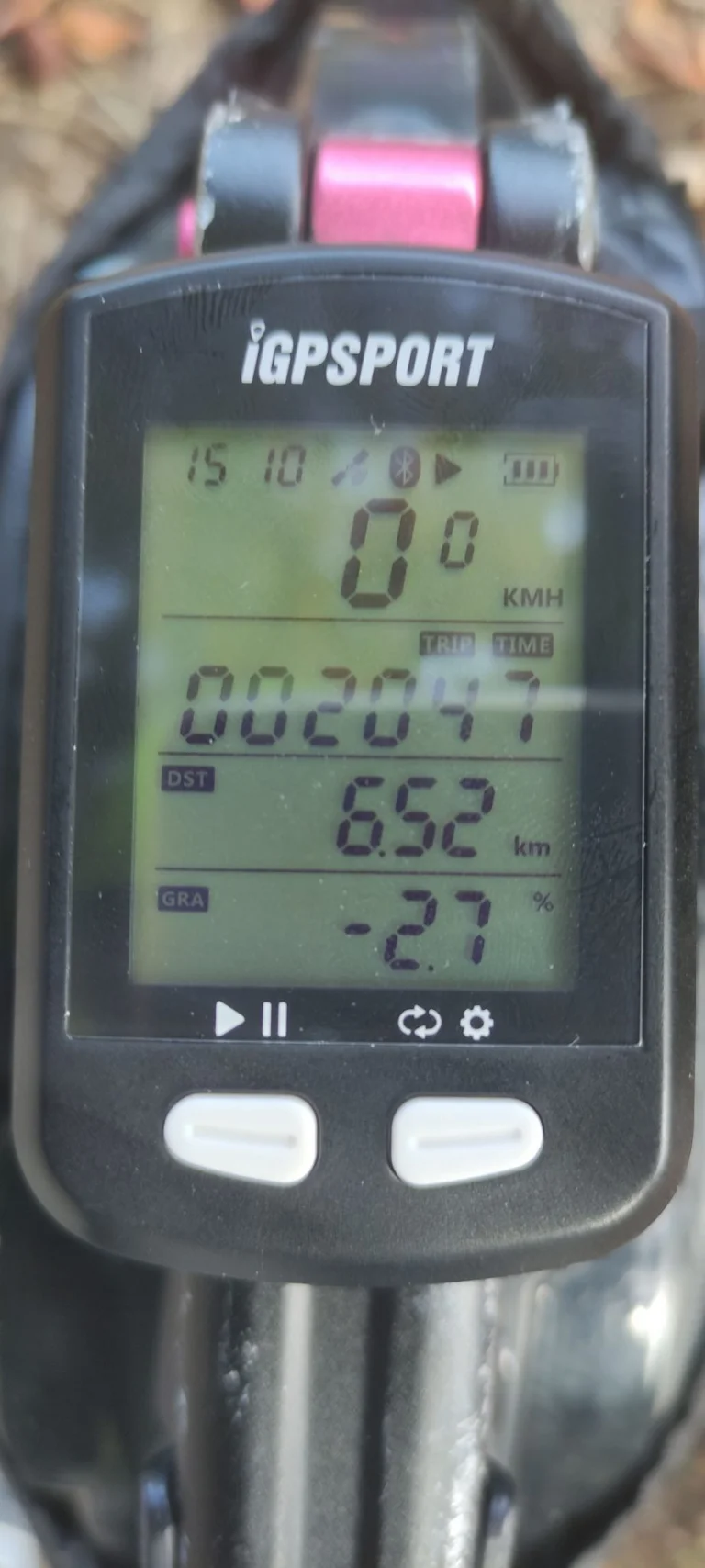 IGPSPORT IGS10S és IGS20E kerékpár komputer teszt 4