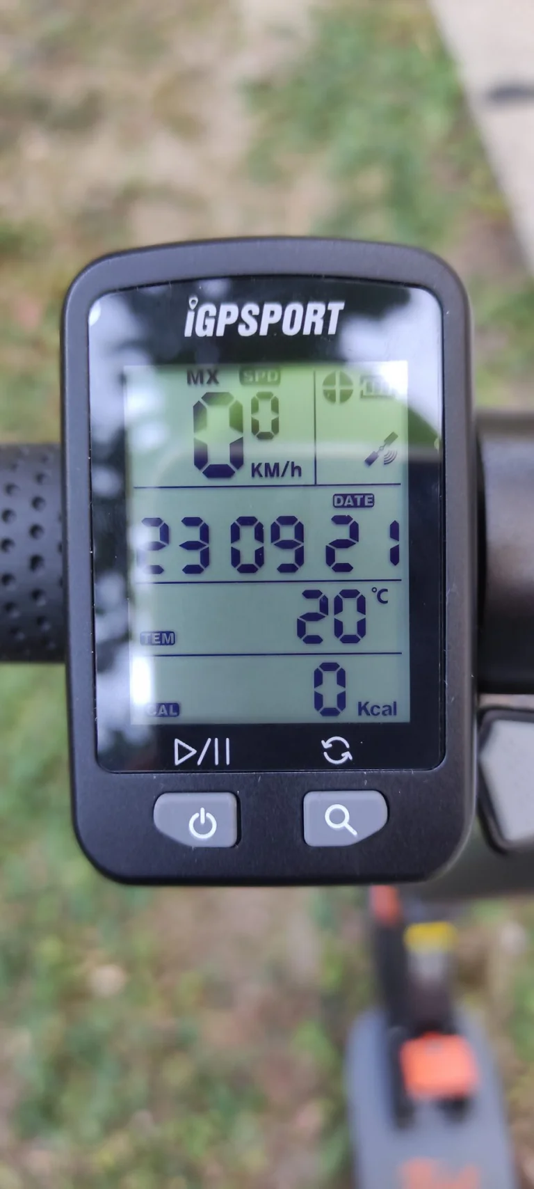 IGPSPORT IGS10S és IGS20E kerékpár komputer teszt 8