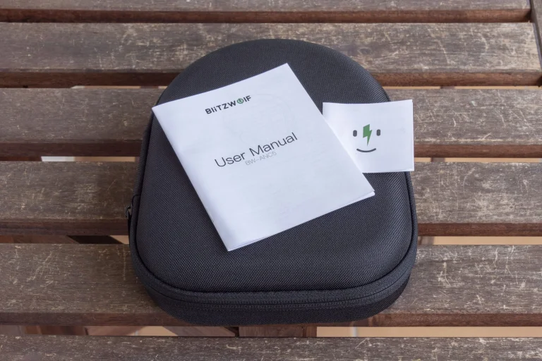 BlitzWolf BW-ANC5 zajszűrős fejhallgató teszt 3