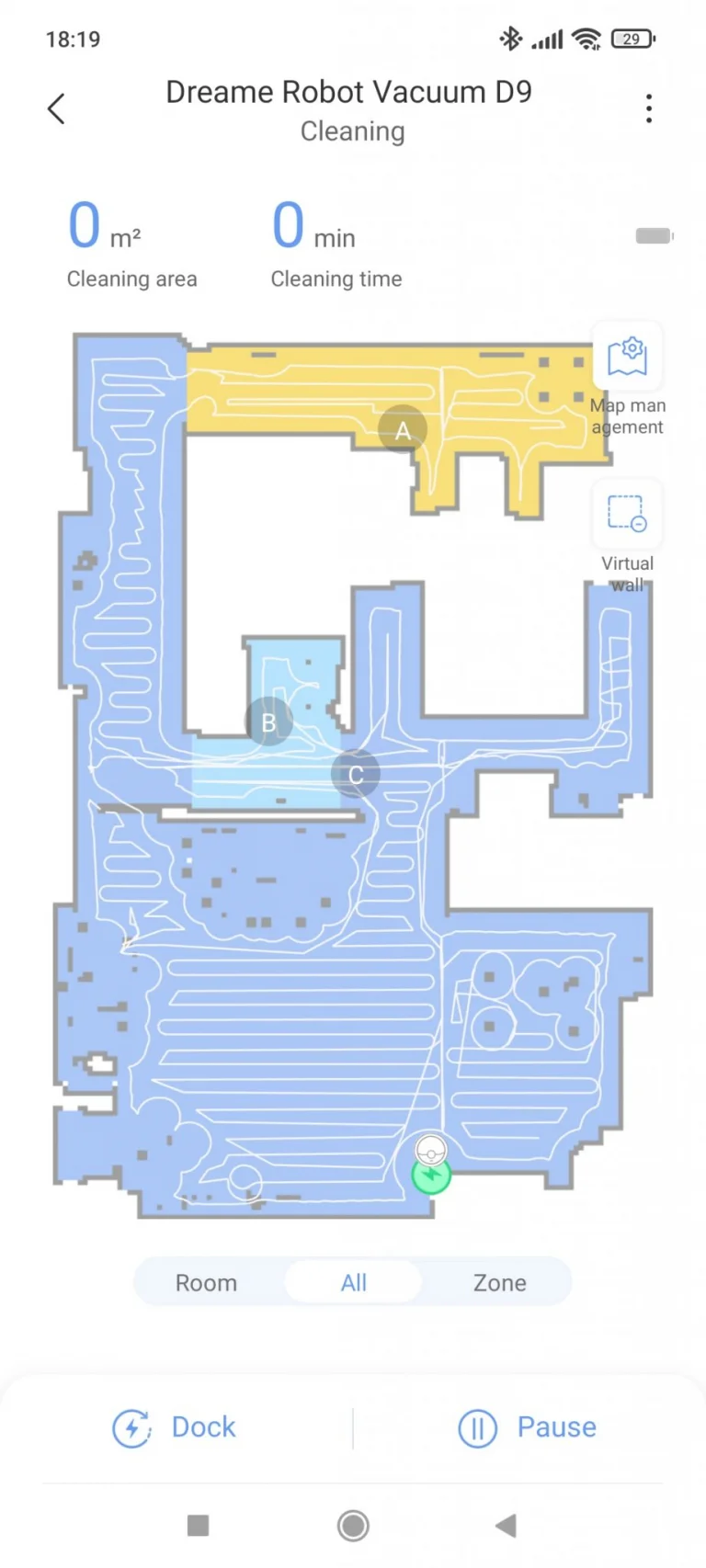 Xiaomi Dreame D9 robotporszívó teszt 20