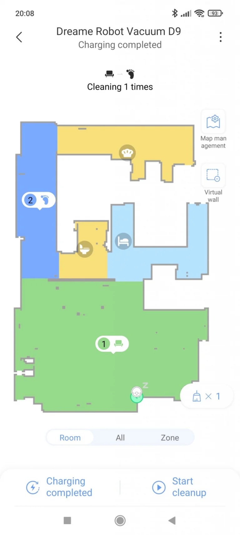 Xiaomi Dreame D9 robotporszívó teszt 27