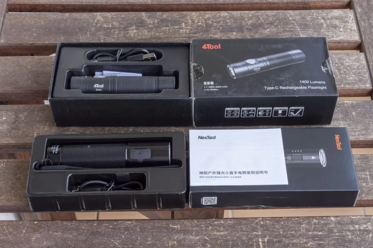 Nextool Outdoor és 4tool ED10 elemlámpák tesztje 3