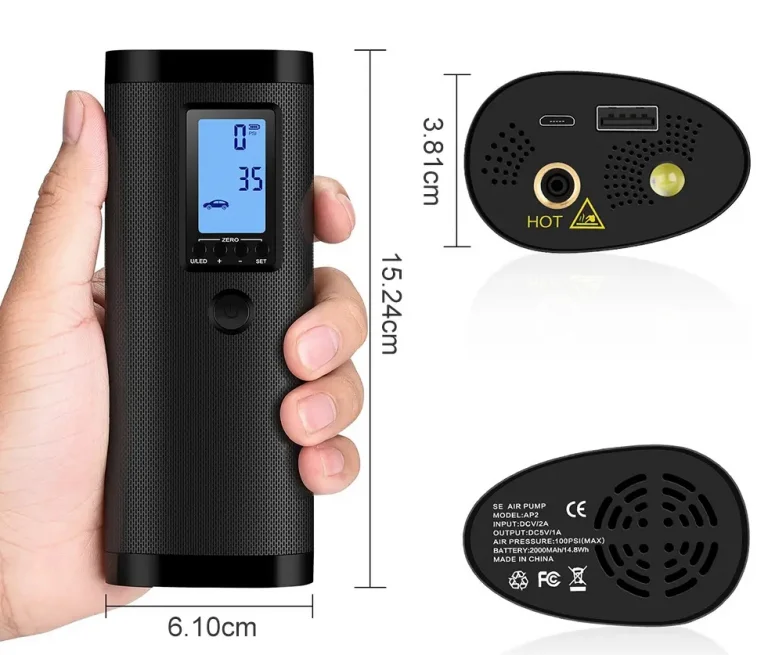 Akár autókereket is felfújhatunk ezzel az elektromos pumpával 7