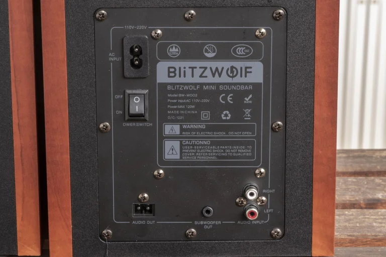 BlitzWolf BW-WOO2 hangfal teszt 5