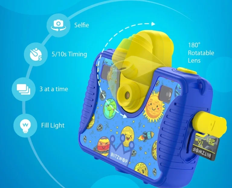 Újra olcsó a BlitzWolf BW-KC2 gyerekkamera 2