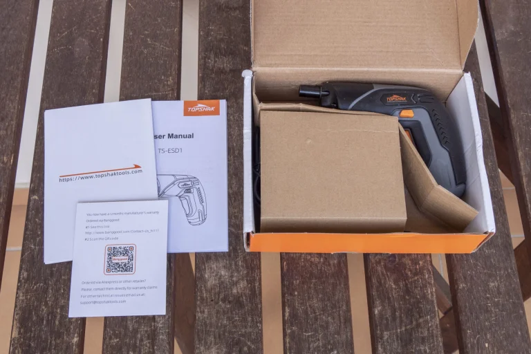 TopShak TS-ESD1 elektromos csavarhúzó teszt 3