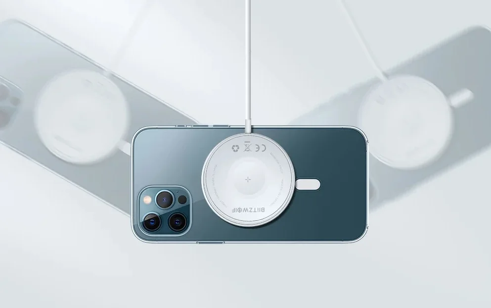 4800 forintért rendelhető a BlitzWolf MagSafe töltője 1