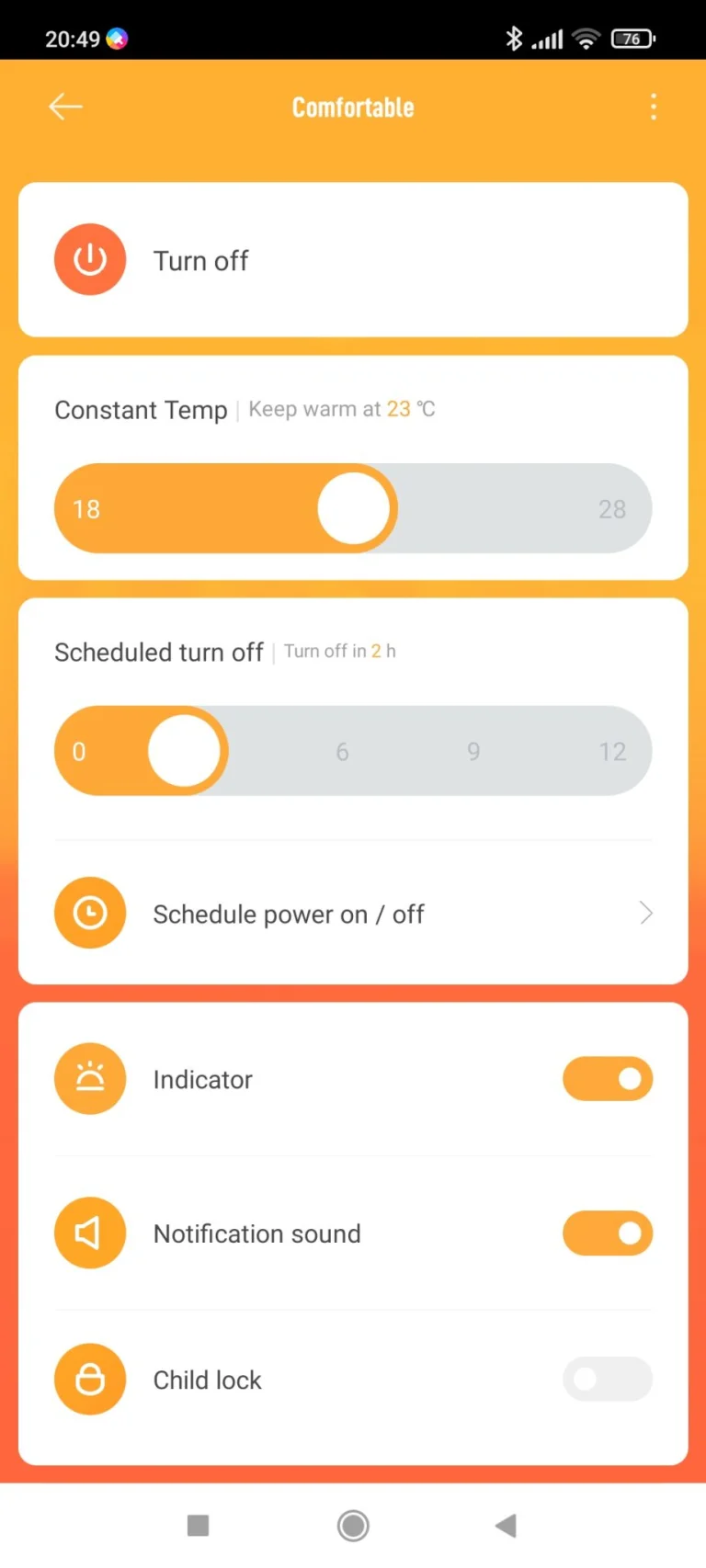 Xiaomi Mijia KRDNQ03ZM okos hősugárzó teszt 16