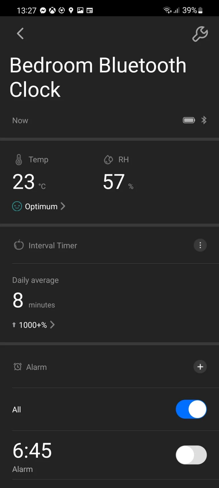 Test de réveil Qingping CGC1 13