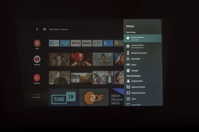 Xiaomi Wanbo T6 Max projektor teszt 15