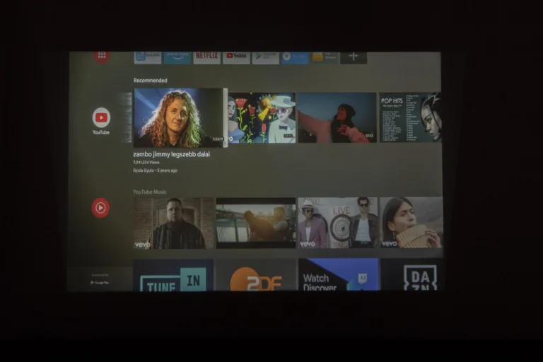Xiaomi Wanbo T6 Max projektor teszt 16