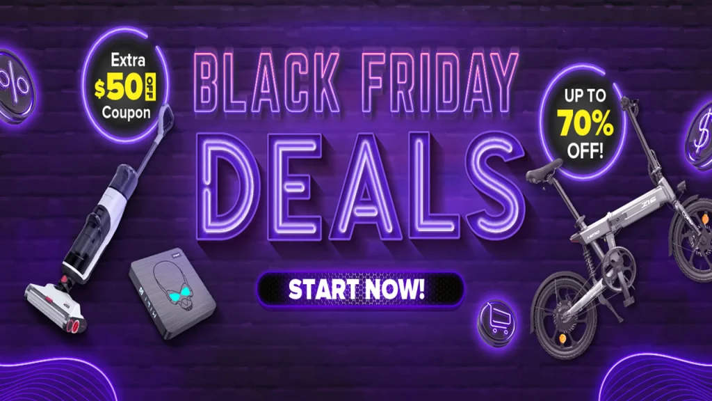 Tovább fokozódik a Black Friday hangulat a Geekbuyingnál 1