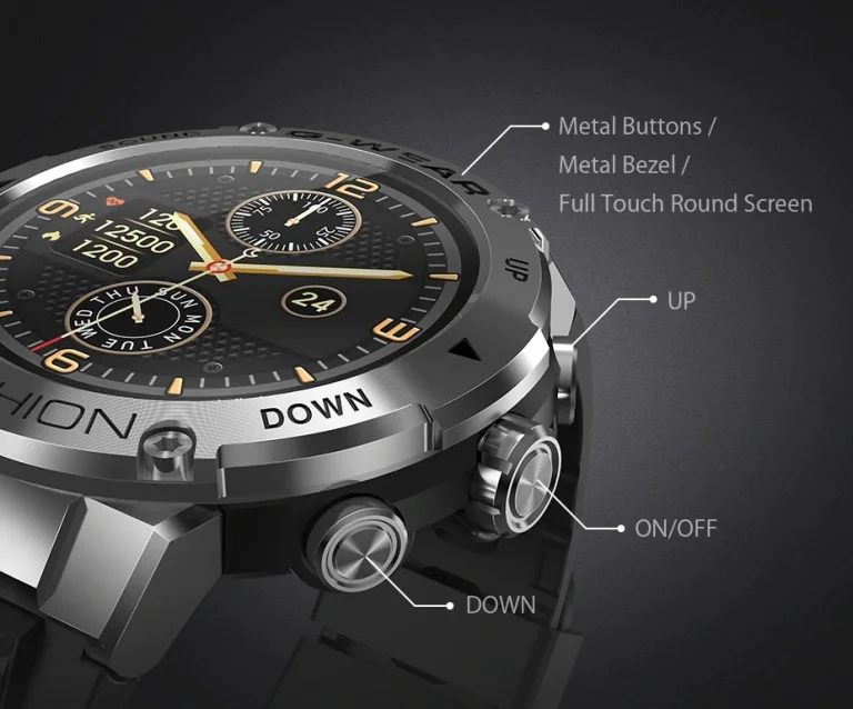 G-Shock beütésű BlitzWolf okosóra előrendelhető 3