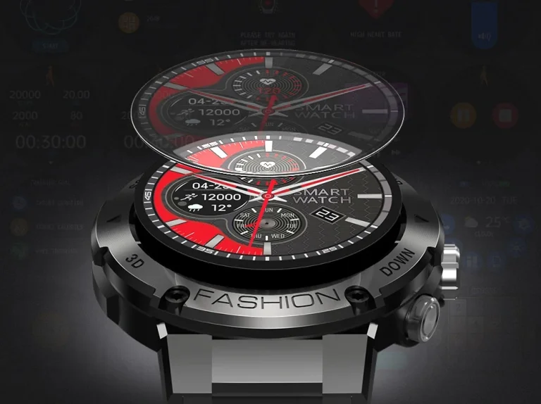 G-Shock beütésű BlitzWolf okosóra előrendelhető 4