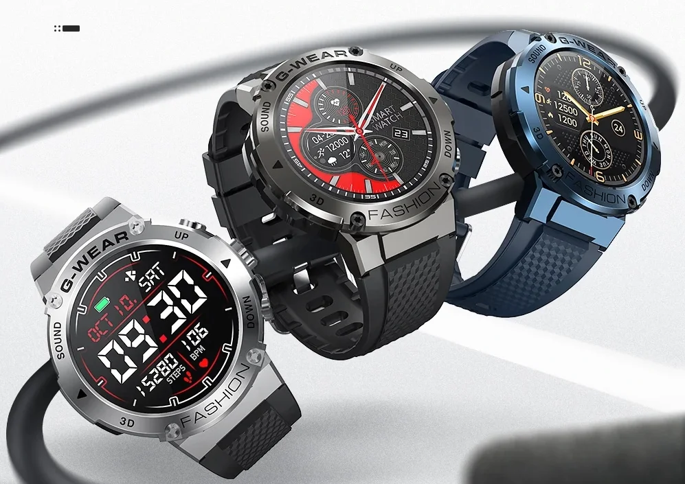 G-Shock beütésű BlitzWolf okosóra előrendelhető 1