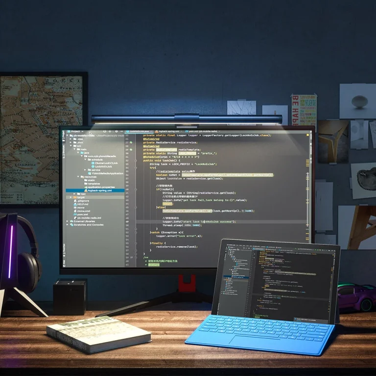 Olcsón hazavihető a Blitzwolf BW-CML2 monitorlámpa 2