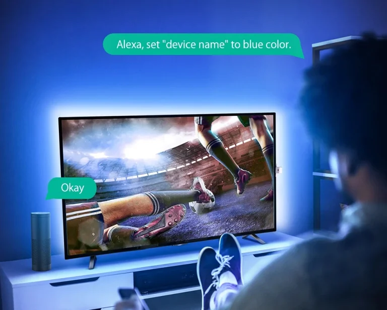 Olcsó az okos LED hangulatvilágítás TV-re a BlitzWolftól 4