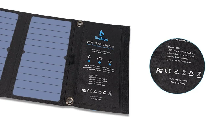 Napelemes töltők a BigBlue műhelyéből 11