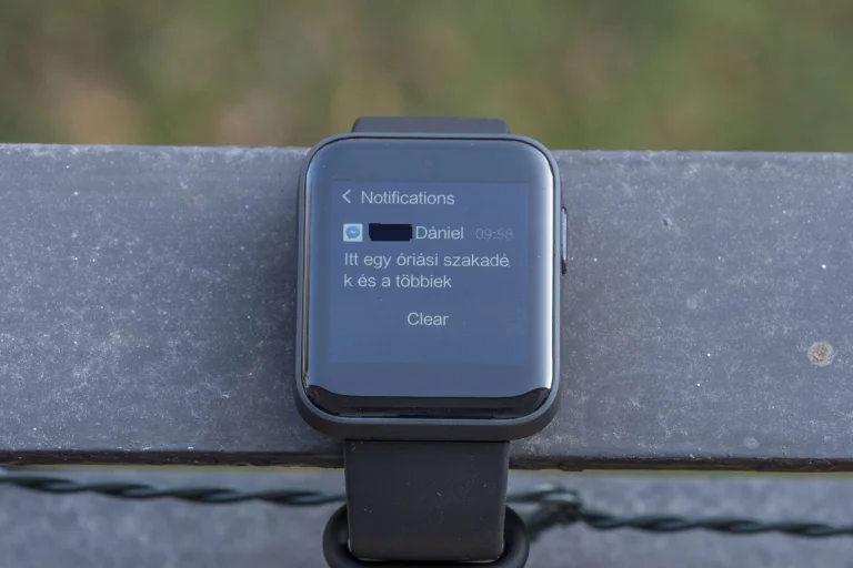Xiaomi Mi Watch Lite sportóra teszt 16