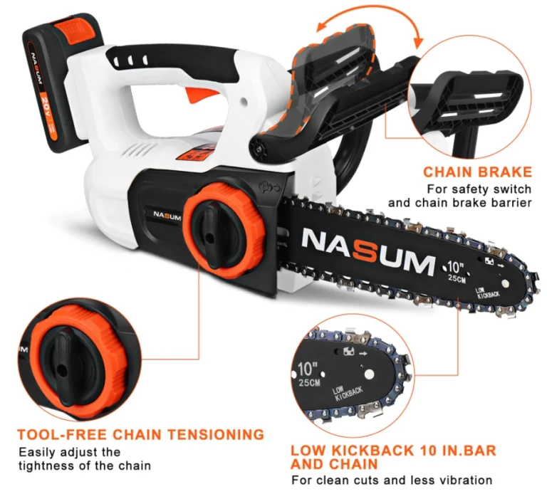 Brutálisan olcsó a Nasum akksis, 25 centis láncfűrésze 2